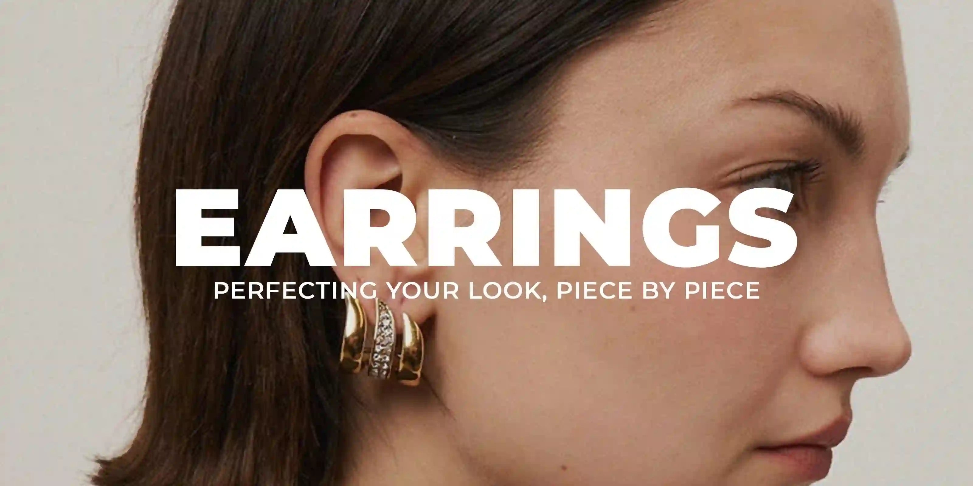 Shop 18k Gold plated earrings Online at Mithra and Co.