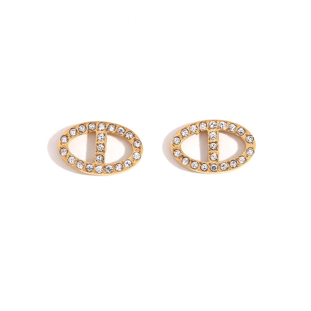 Dreams Studs - Shop 18k Gold Plated Earrings Online at Mithra and Co.