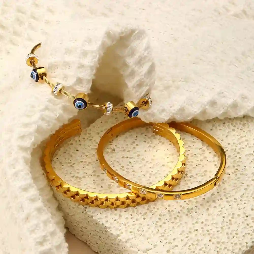 18k Gold plated Divya Shop Online - Mithra and Co