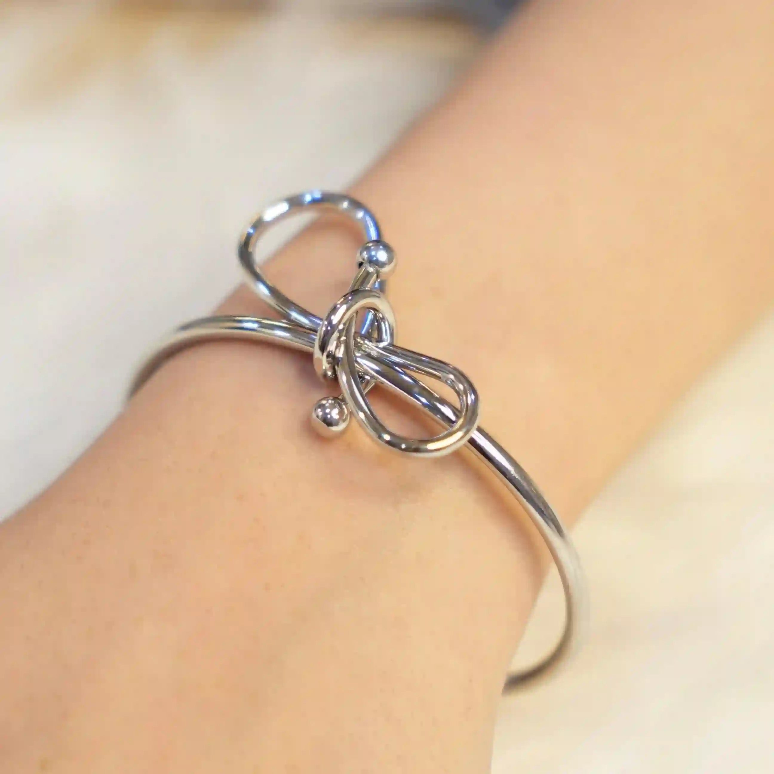 Girl wearing Open Cuff: Buy Online.
