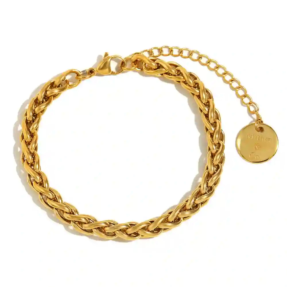 Greek Woven Bracelet