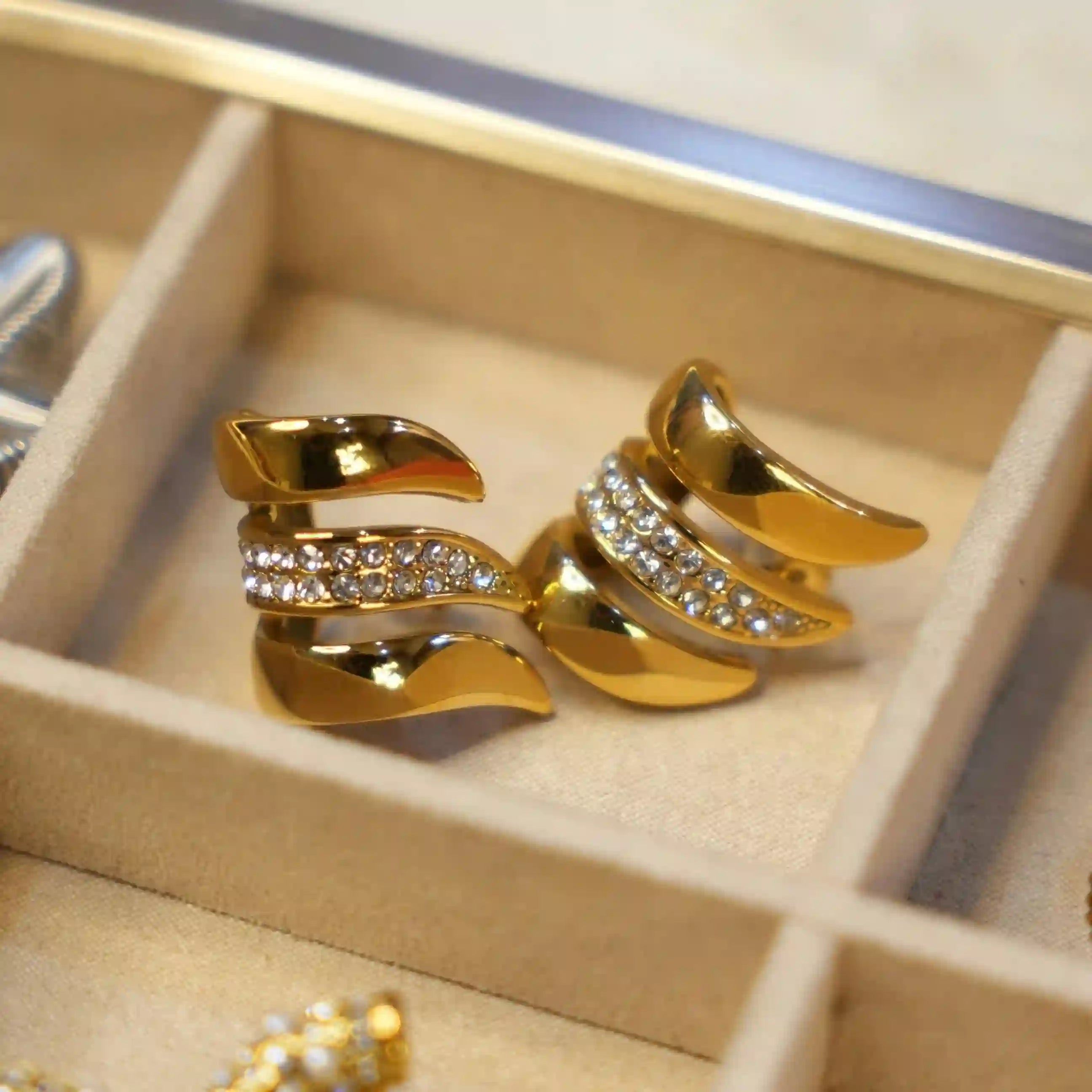 Buy 18k Gold Plated Earrings at Mithra and Co.