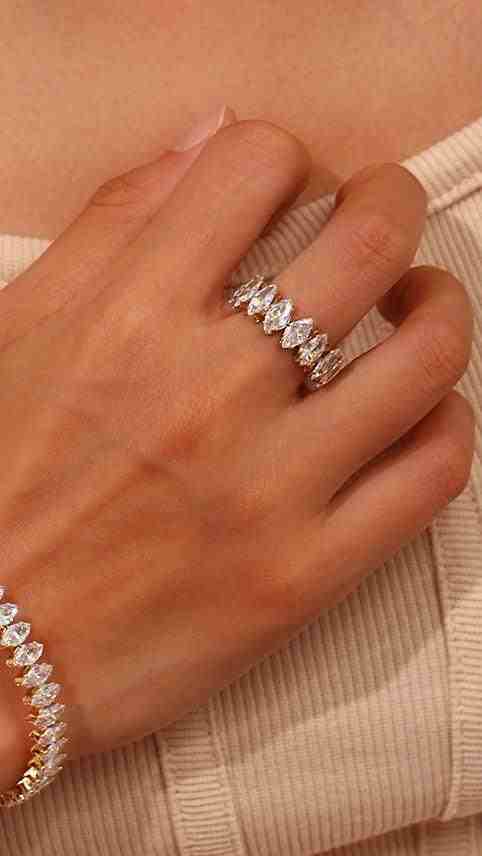 18k Gold plated Fifi Ring Shop Online - Mithra and Co.