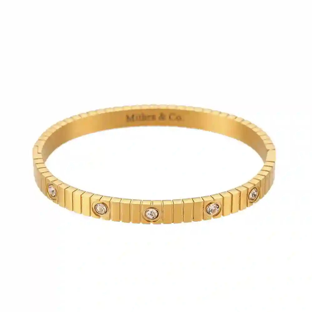 Coil Studded Bangle