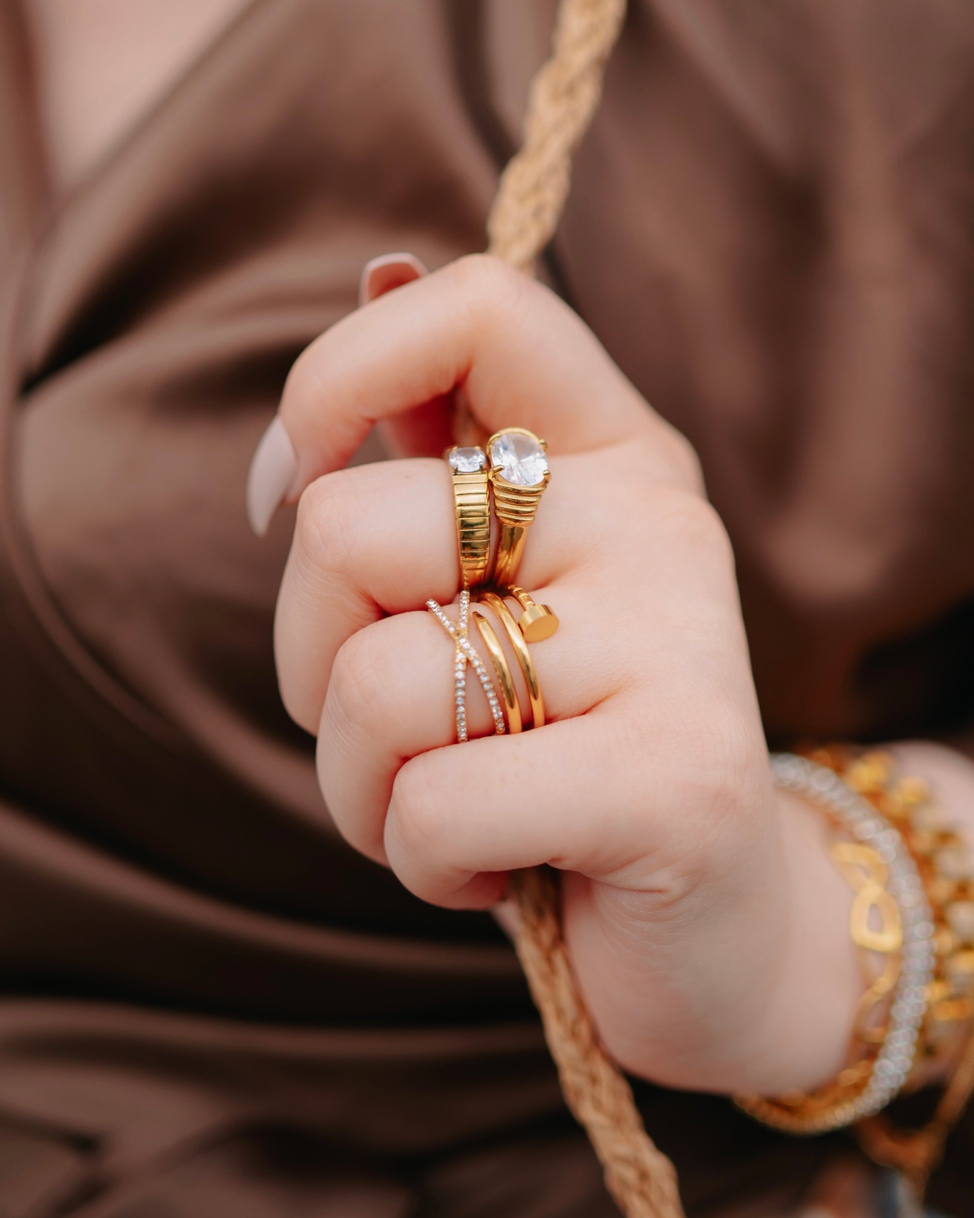 Nail Head Ring