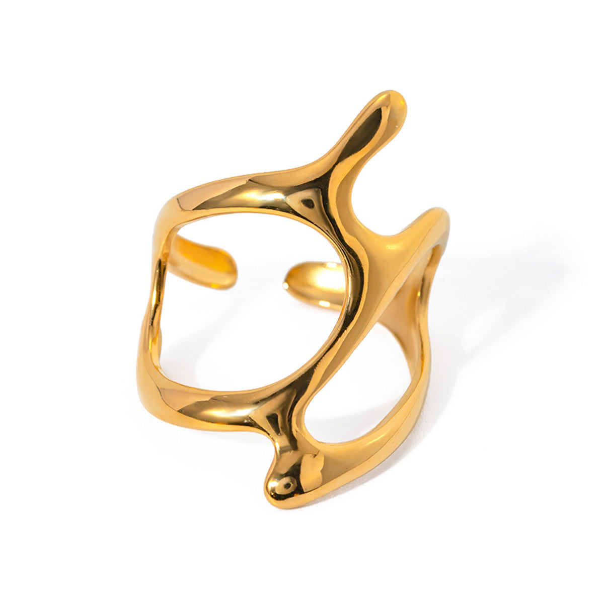 Shop 18k Gold Plated Engagement Ring Online - Molten