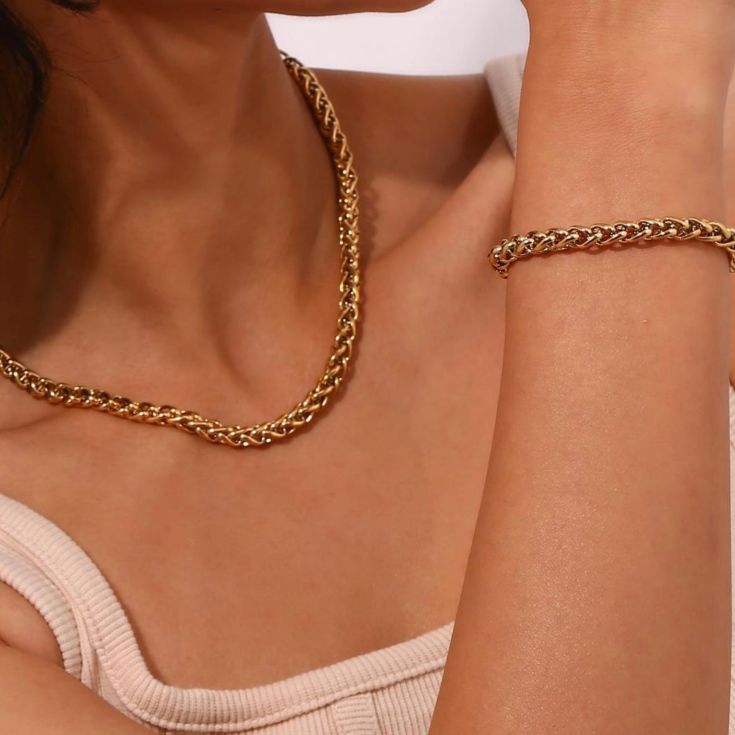 Greek Woven Necklace