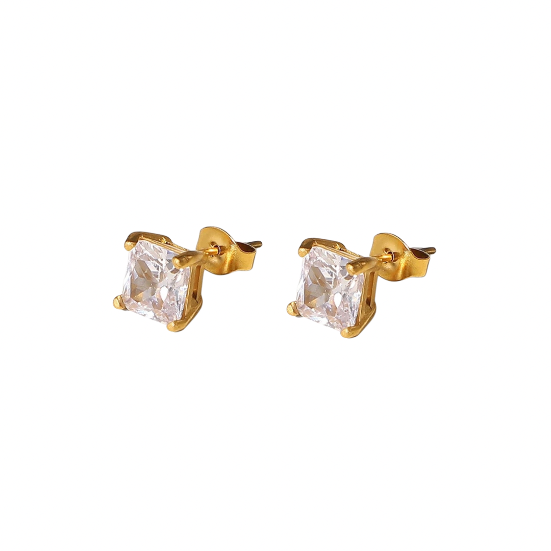 Crushed ice square studs