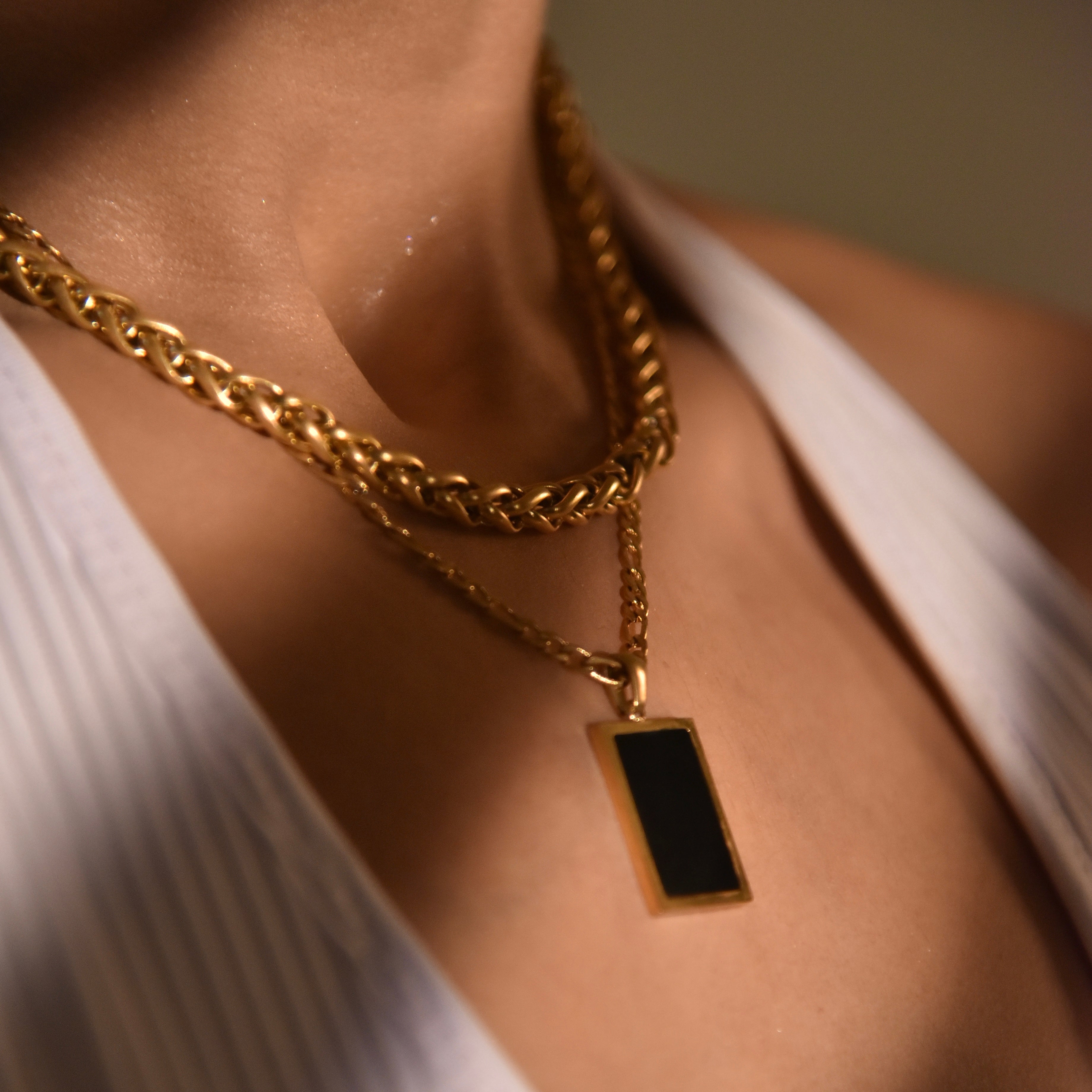 Greek Woven Necklace